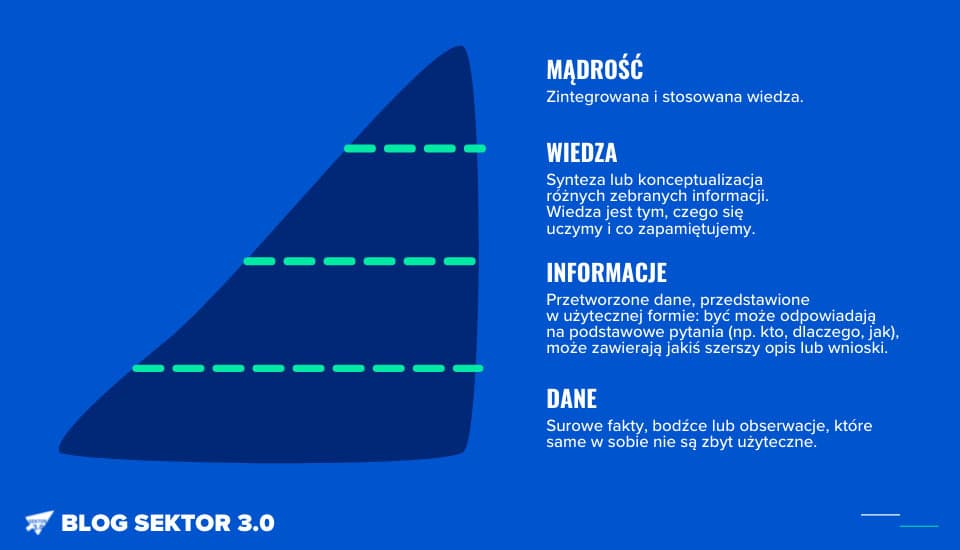 infografika piramida wiedzy